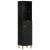 Set mobilier de baie, 3 piese, negru, lemn compozit GartenMobel Dekor