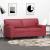Canapea cu 2 locuri, roșu vin, 120 cm, material textil GartenMobel Dekor