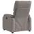Fotoliu rabatabil, gri taupe, material textil GartenMobel Dekor