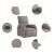 Fotoliu rabatabil, gri taupe, material textil GartenMobel Dekor