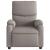 Fotoliu rabatabil, gri taupe, material textil GartenMobel Dekor
