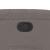 Fotoliu rabatabil, gri taupe, material textil GartenMobel Dekor