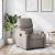 Fotoliu rabatabil, gri taupe, material textil GartenMobel Dekor