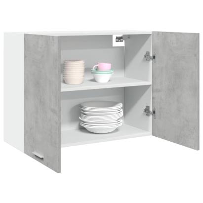 Dulap suspendat, gri beton, 80 x 31 x 60 cm, PAL GartenMobel Dekor