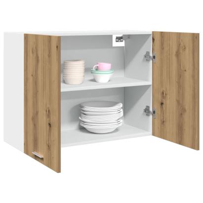 Dulap suspendat, stejar artizanal, 80x31x60 cm, lemn prelucrat GartenMobel Dekor