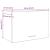 Dulap suspendat, gri beton, 60 x 31 x 40 cm, PAL GartenMobel Dekor