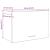 Dulap suspendat, stejar artizanal, 60x31x40 cm, lemn prelucrat GartenMobel Dekor