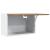 Dulap suspendat, stejar artizanal, 60x31x40 cm, lemn prelucrat GartenMobel Dekor