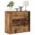 Dulap, lemn vechi, 80x33x70 cm, lemn prelucrat GartenMobel Dekor