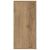 Dulap, stejar artizanal, 80x33x70 cm, lemn prelucrat GartenMobel Dekor