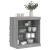 Servantă cu lumini LED, gri sonoma, 60,5x37x67 cm GartenMobel Dekor