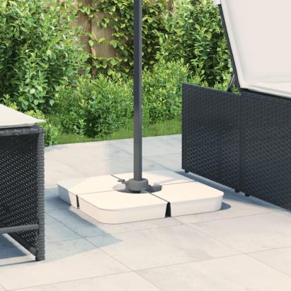 Set bază de umbrelă soare 4 piese pentru suport cruce 100 kg PP GartenMobel Dekor