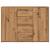 Dulap, stejar artizanal, 88x30x64 cm, lemn prelucrat GartenMobel Dekor