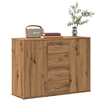 Dulap, stejar artizanal, 88x30x64 cm, lemn prelucrat GartenMobel Dekor