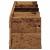 Raft de perete CD-uri, lemn vechi, 100x18x18 cm, lemn prelucrat GartenMobel Dekor