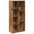 Bibliotecă, lemn vechi, 50x25x104 cm GartenMobel Dekor