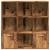 Bibliotecă, lemn vechi, 98x29x97,5 cm, lemn prelucrat GartenMobel Dekor