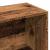 Bibliotecă, lemn vechi, 98x29x97,5 cm, lemn prelucrat GartenMobel Dekor