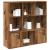 Bibliotecă, lemn vechi, 98x29x97,5 cm, lemn prelucrat GartenMobel Dekor