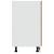 Dulap inferior stejar artizanal, 60x46x81,5 cm, lemn prelucrat GartenMobel Dekor