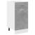 Dulap inferior cu sertar, gri beton, 40 x 46 x 81,5 cm, PAL GartenMobel Dekor