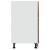 Dulap inferior cu sertar lemn vechi 40x46x81,5cm lemn prelucrat GartenMobel Dekor