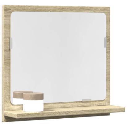 Dulap baie cu oglindă stejar sonoma 40x11x37 cm lemn compozit GartenMobel Dekor