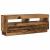 Dulap TV cu lumini LED lemn vechi 100x35x40 cm lemn prelucrat GartenMobel Dekor
