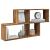 Raft de perete, lemn vechi, 100x18x53 cm, lemn prelucrat GartenMobel Dekor