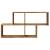 Raft de perete, lemn vechi, 100x18x53 cm, lemn prelucrat GartenMobel Dekor