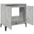 Dulap de chiuvetă, gri beton, 58x33x60 cm, lemn prelucrat GartenMobel Dekor