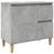 Dulap de chiuvetă, gri beton, 65x33x60 cm, lemn prelucrat GartenMobel Dekor