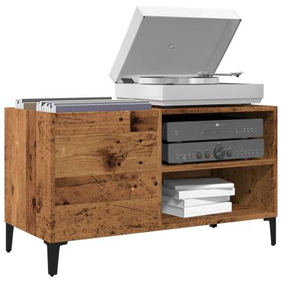 Dulap pentru discuri, lemn vechi, 84,5x38x48 cm, lemn prelucrat GartenMobel Dekor