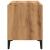 Dulap discuri stejar artizanal, 84,5x38x48 cm, lemn prelucrat GartenMobel Dekor