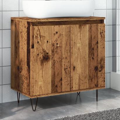 Dulap de baie, lemn vechi, 58x33x60 cm, lemn prelucrat GartenMobel Dekor