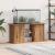 Suport acvariu, stejar artizanal, 121x41x58 cm, lemn prelucrat GartenMobel Dekor