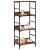 Bibliotecă, lemn vechi, 50x33x117,5 cm, lemn prelucrat GartenMobel Dekor