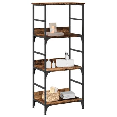 Bibliotecă, lemn vechi, 50x33x117,5 cm, lemn prelucrat GartenMobel Dekor