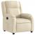 Fotoliu rabatabil electric, crem, material textil GartenMobel Dekor