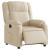 Fotoliu rabatabil electric, crem, material textil GartenMobel Dekor