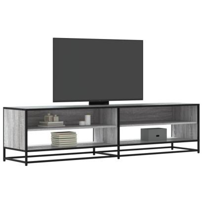 Comodă TV, gri sonoma, 180,5x40x46 cm, lemn compozit GartenMobel Dekor