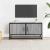 Dulap TV, gri sonoma, 80x34,5x40 cm, lemn prelucrat și metal GartenMobel Dekor