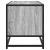 Dulap TV, gri sonoma, 80x34,5x40 cm, lemn prelucrat și metal GartenMobel Dekor