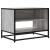Dulap TV, gri sonoma, 61x40x46 cm, lemn prelucrat și metal GartenMobel Dekor