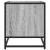Dulap TV, gri sonoma, 61x40x46 cm, lemn prelucrat și metal GartenMobel Dekor