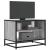 Dulap TV, gri sonoma, 61x40x46 cm, lemn prelucrat și metal GartenMobel Dekor