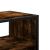 Dulap TV stejar fumuriu, 80x31x39,5 cm, lemn prelucrat și metal GartenMobel Dekor