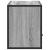 Dulap TV, gri sonoma, 80x31x39,5 cm, lemn prelucrat și metal GartenMobel Dekor