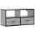 Dulap TV, gri sonoma, 80x31x39,5 cm, lemn prelucrat și metal GartenMobel Dekor