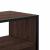 Dulap TV, stejar maro, 80x31x39,5 cm, lemn prelucrat și metal GartenMobel Dekor